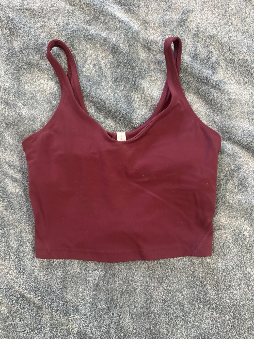 lululemon athletica Scoop Bralette Tank in Burgundy